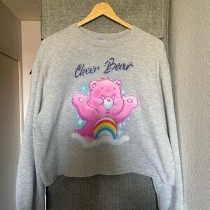 Care Bears crop pullover